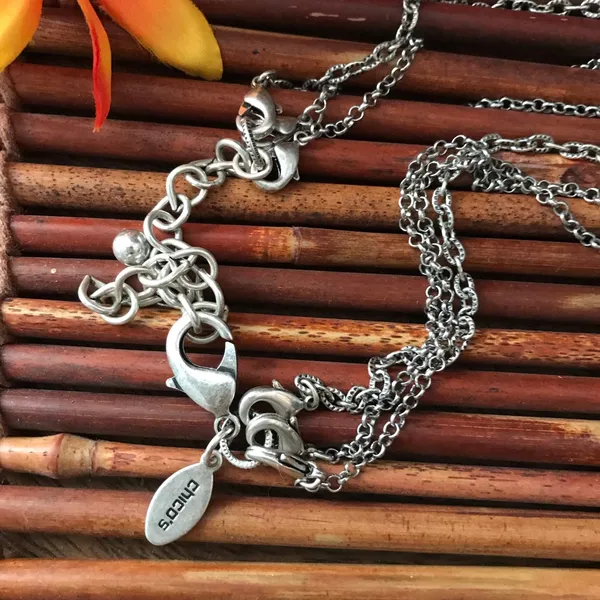 Chico’s Three Strand Convertible Necklace - Image 9