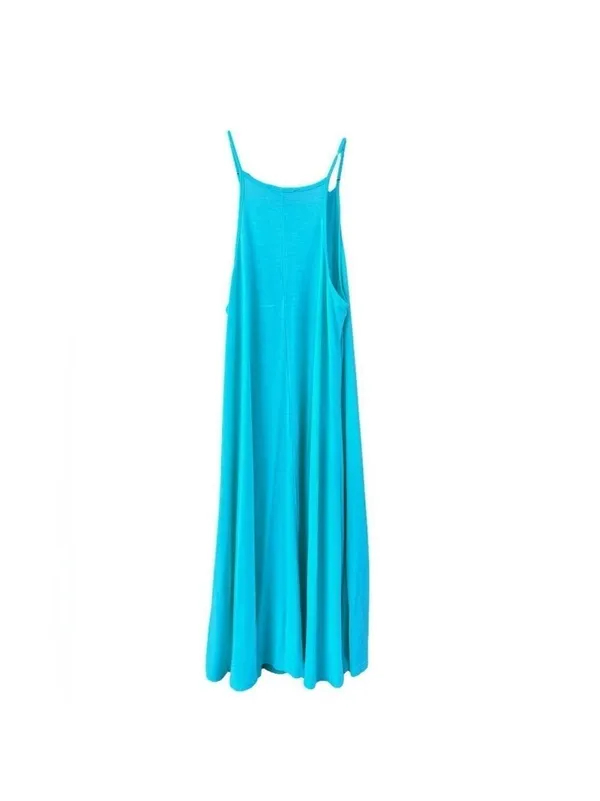 Charlotte Russe Turquoise Sleeveless Swing Dress XS - Image 2