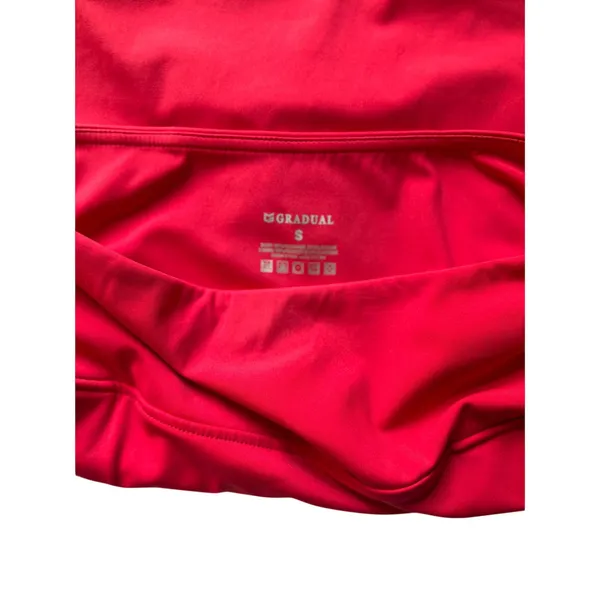 Golf Skort Women's Small Red Athletic Tennis Golf Skirt with Shorts Pockets - Image 9