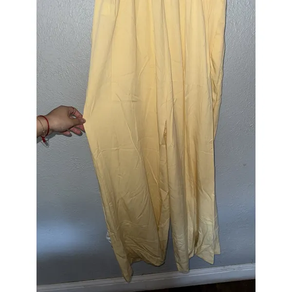NWT The Drop Women's Impala Jumpsuit‎ Medium Yellow - Image 5