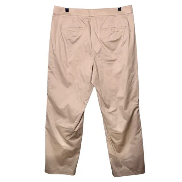 NWT J. Crew Kate Cuffed Hem Straight Leg Pant Pants Light Khaki Size 12 - Image 5