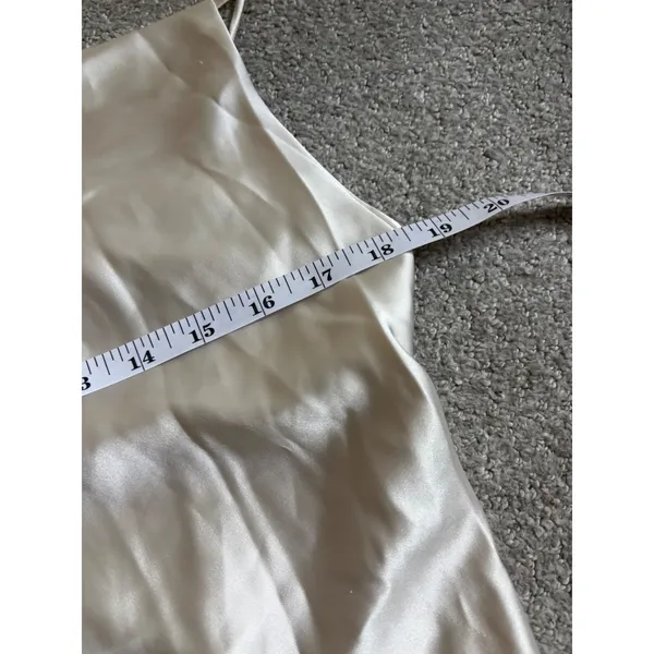 NWT Petal & Pup Ellory Cowl Neck Satin Maxi Dress 6 Formal Slip Dress - Image 6