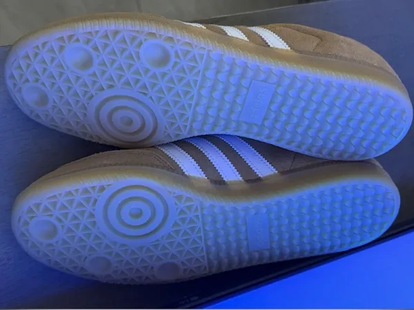Size 10 - adidas Samba ADV Cardboard White gum - Image 4