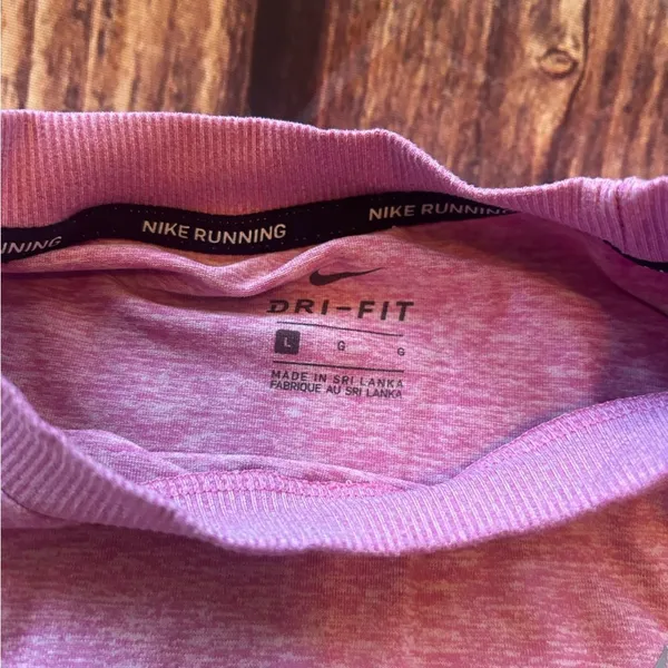 Women’s Nike Running Long Sleeve Pink Size L - Image 3
