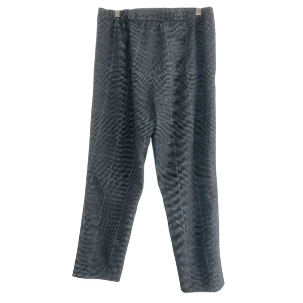 ✨Aritzia Babaton Conan Grey Check Plaid Sz 8 Pants✨ - Image 5
