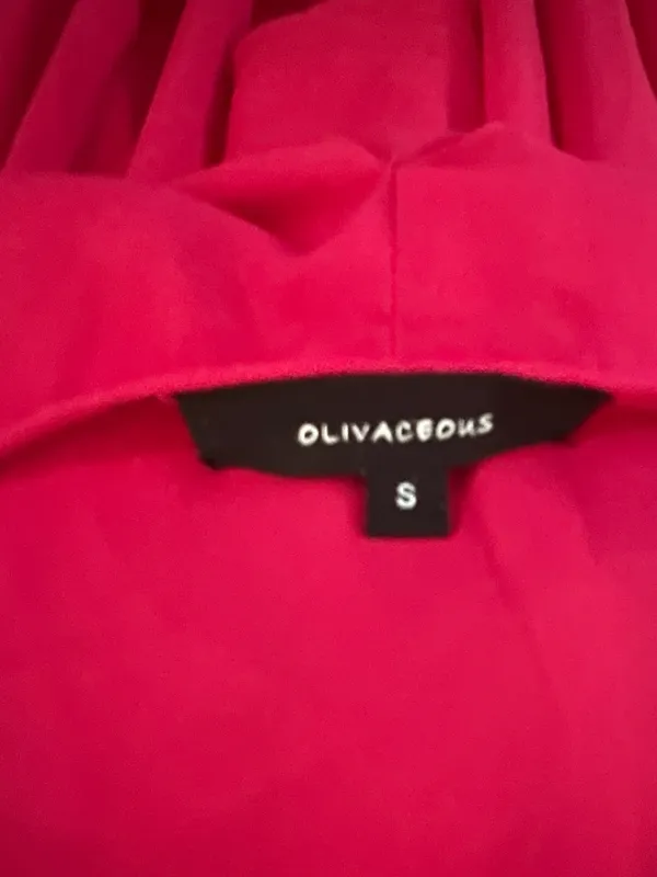 Olivaceous Bright Red V-Neck Sleeveless Maxi Dress - Image 2