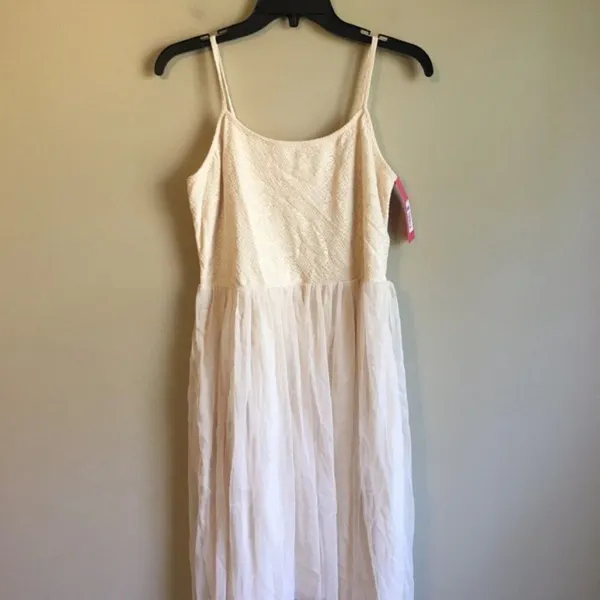 NWT Xhilaration‎ large cream dress - Image 2