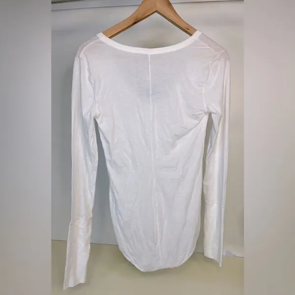 NWT Free People Women's White Bodysuit Medium - Image 3