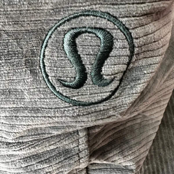 Lululemon Scuba Oversized Hoodie *Velvet Cord Storm Teal sz m/l - Image 3