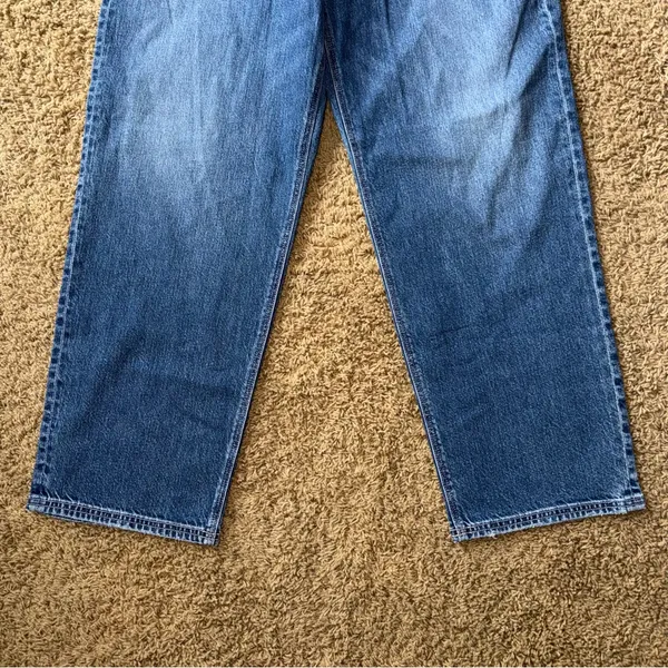Women’s American Eagle Baggy Straight Jeans Size 14 Long - Image 3