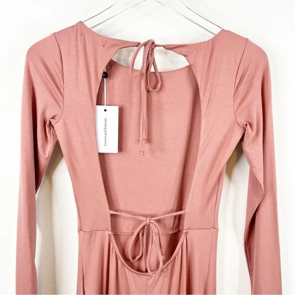 NWT Lovers + Friends Oaklee Bodycon Dress Women's‎ Size S Pink Barbiecore - Image 6