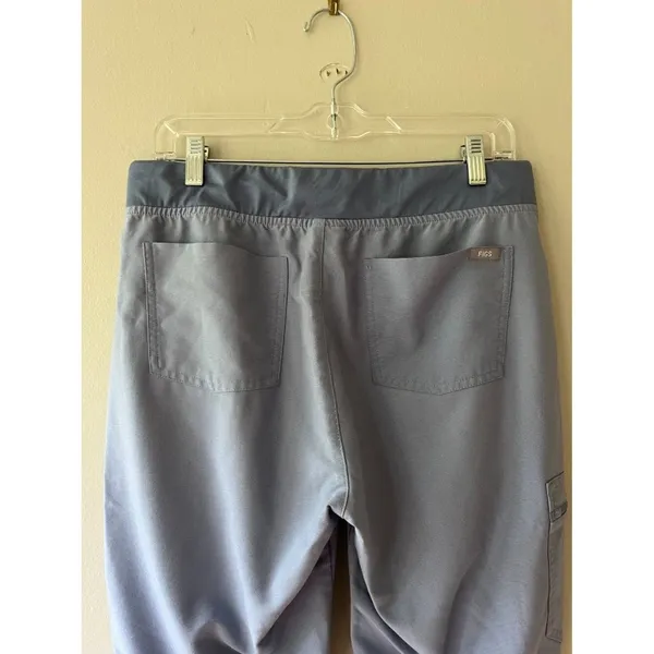 FIGS Sz M Jogger Scrubs Pants Pull On 6 Pockets Ribbed Anti-Wrinkle - Image 7
