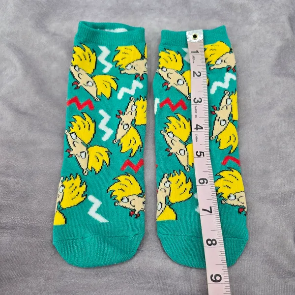 Viacom Green Hey Arnold Green Low Ankle‎ Socks 1 Pair - Image 3
