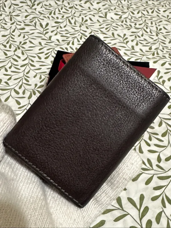 Cartier Leather Compact Wallet - Image 2