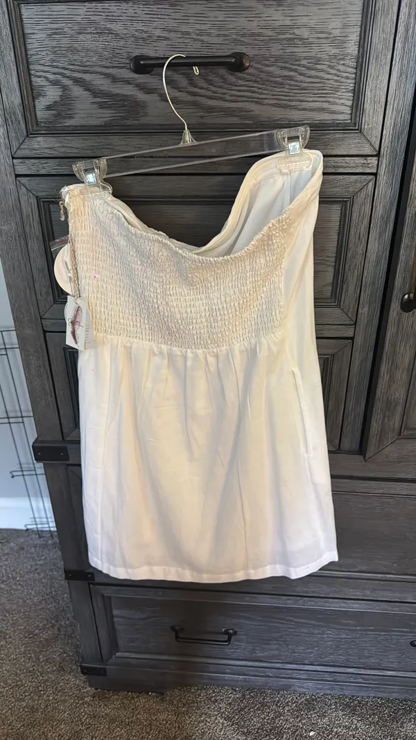 Strapless dress White Size M - Image 2