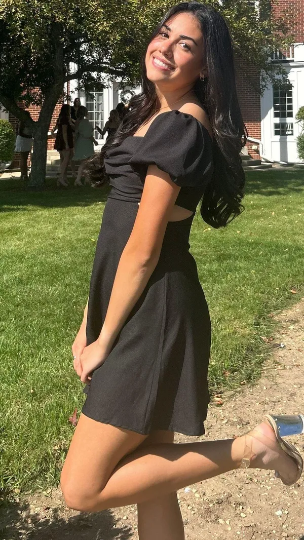 Black Mini Dress - Image 2