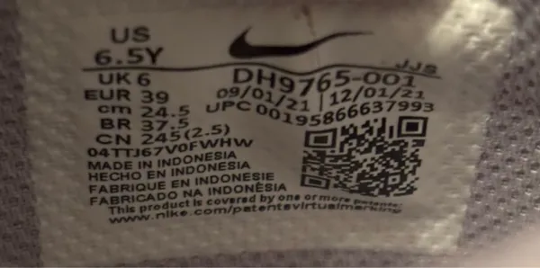 Nike Dunk Low GS 'Pure Platinum Wolf Grey' - Image 7
