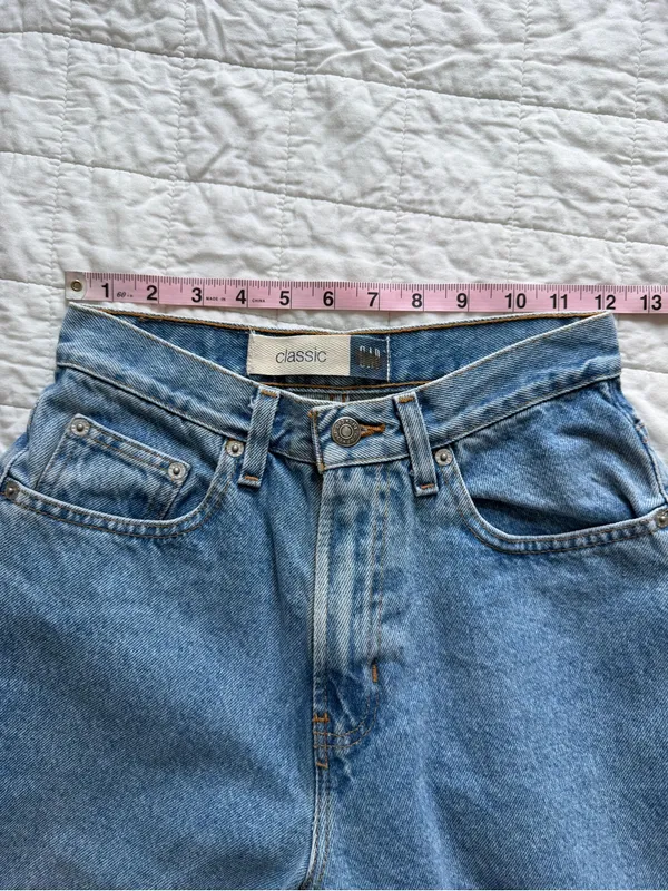 Vintage Gap Classic Fit Jeans 100% Cotton 4 Long Inseam - Image 4