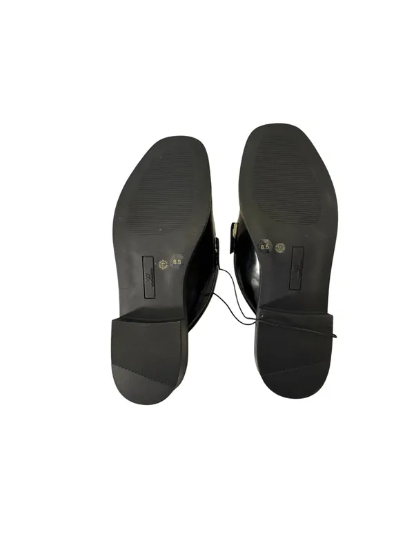 Worthington Destin Women’s 8.5 Loafer Mules Black White Patent Penny NWT - Image 10