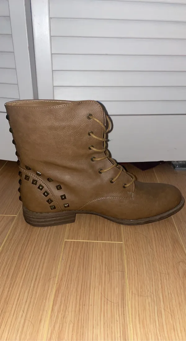 Hailey Jeans Co. Studded boots Brown Size 8.5 - Image 3