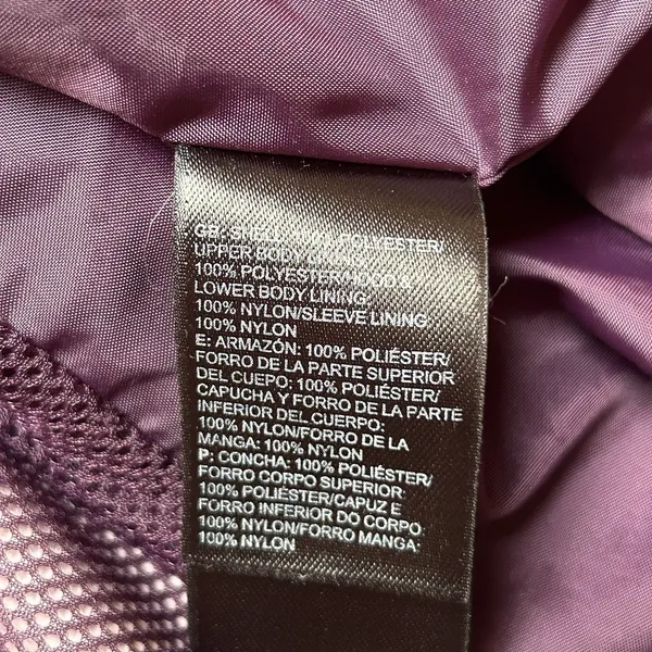 North Face DryVent Women's Small Purple Hood Waterproof Rain Jacket Windbreaker - Image 10