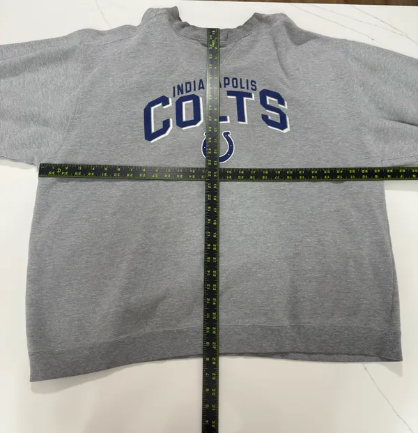 🏈 Y2K Indianapolis Colts Crewneck Sweatshirt (2XL) – Reebok NFL - Image 4