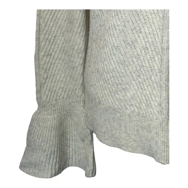 Club Monaco Sweater‎ Women Small Gray Wool Cashmere Blend Bell Sleeve Andreah - Image 7