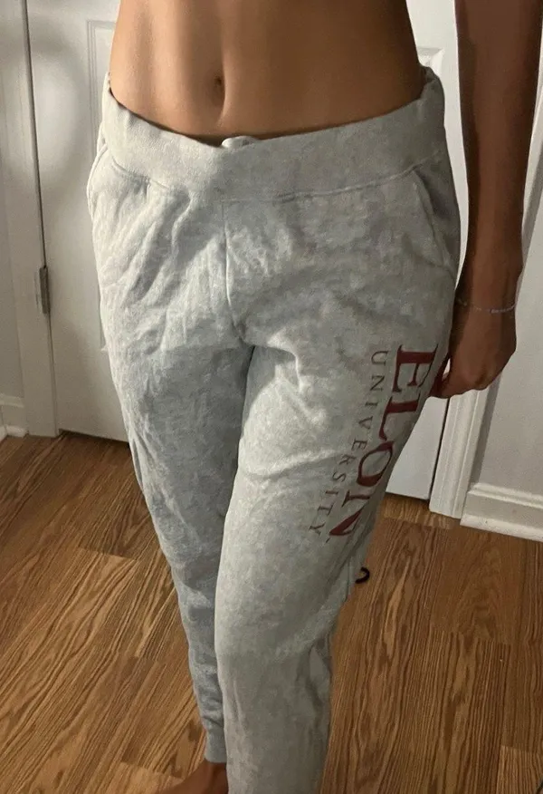 Elon university joggers Gray - Image 2