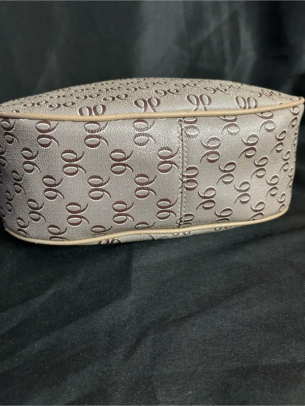 Nine West Women’s Floral Accent Beige Shoulder Bag - Image 6