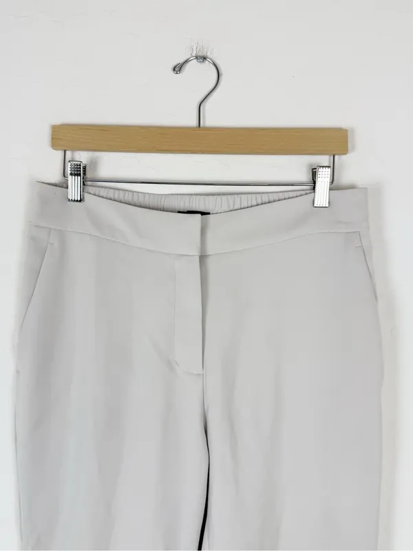 Quince Stretch Crepe Ankle Pants in Sand - Image 6