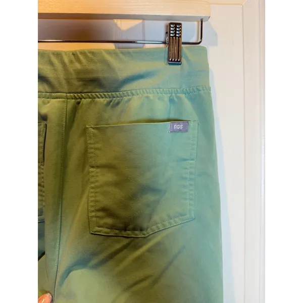 Figs Technical Collection Jade Green Zamora Jogger Scrub Pants Size XS - Image 7