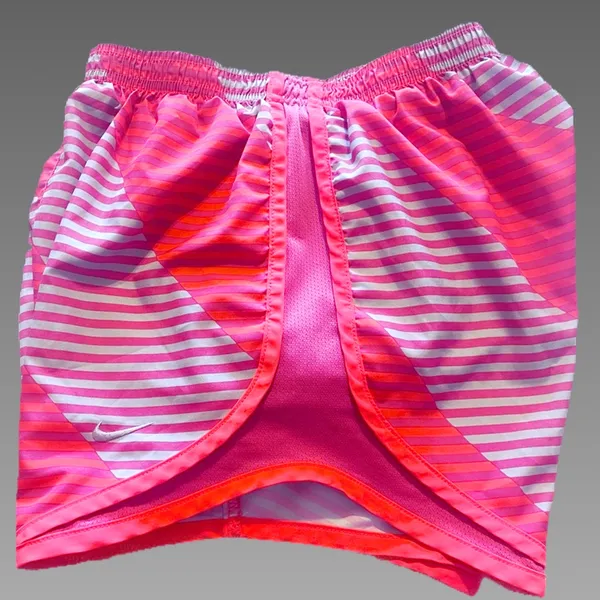 Nike‎ Dri-Fit Pink Athletic Shorts Sz XS - Image 2