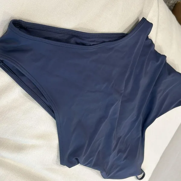 Aerie Blue One Piece Swim Size Medium - Image 3