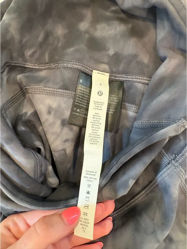 Lululemon Diamond Dye flare Leggings - Image 4