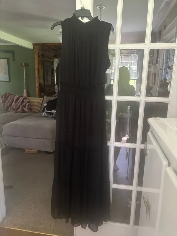 Draper James Black maxi dress - Image 2