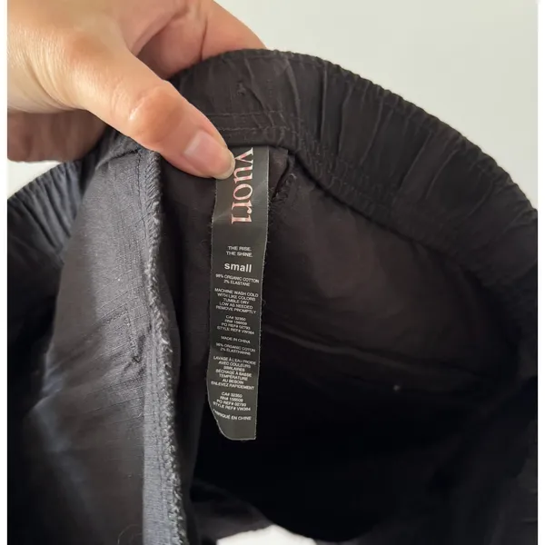 Vuori Ripstop Black Camo Drawstring Athletic Utility Outdoor Shorts Size S - Image 4