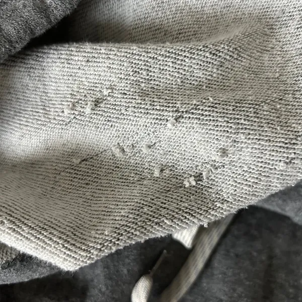 Vuori Hoodie Heather Grey Cotton Blend Relaxed Fit Size Small VW281 - Image 4