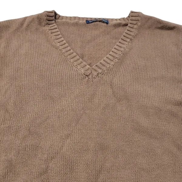 Brandy Melville Sweater One Size / Fits S/M Women's Knit Sweater V-Neck Sweater - Image 2