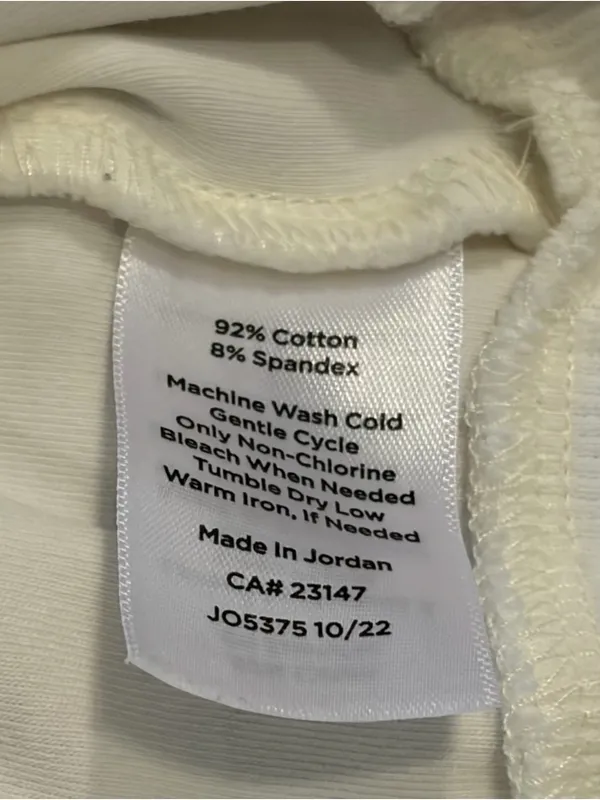 Haven Well Within Women's Cream Mock Neck Pullover Sweatshirt Size Large - Image 5