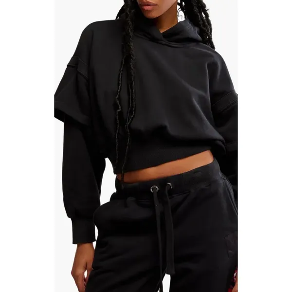 NWT‎ FREE PEOPLE | FP Movement Snow Flow Hoodie, Sz XS - Image 5