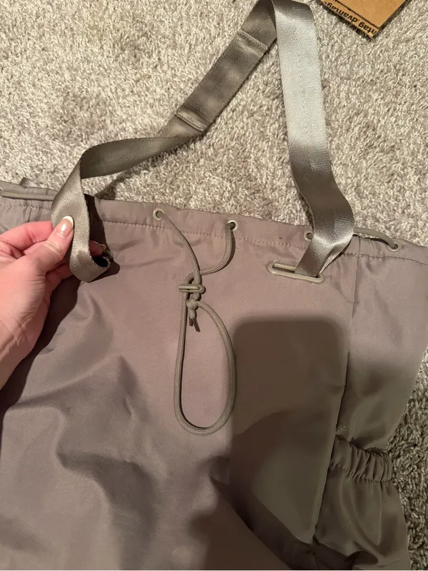 Beyond Yoga Convertible Gym Bag in Birch - Image 11