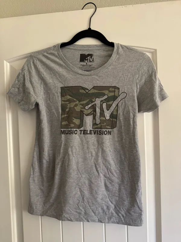 MTV Gray Logo Tee - Image 2