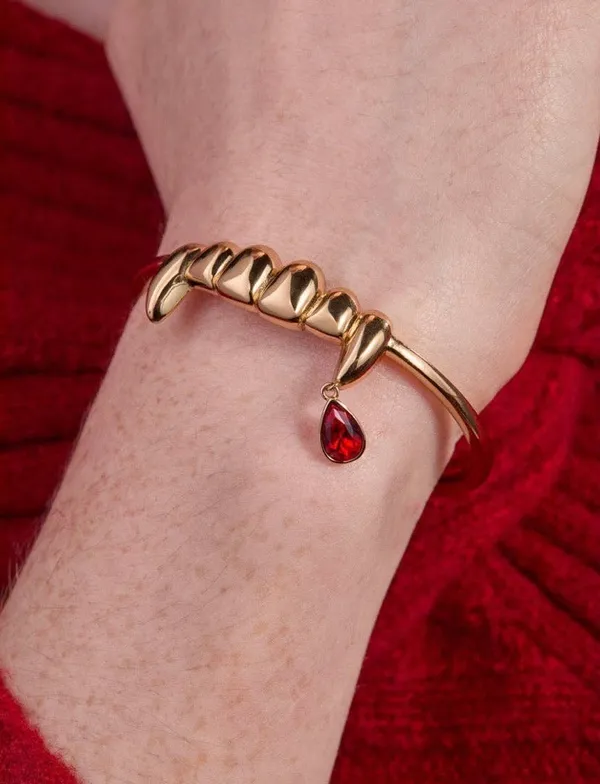 Vampire Teeth Fangs Cuff - Image 2
