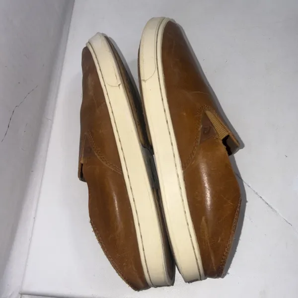 Olukai Leather Pehuea Slip On Sneaker Gorpcore Boho Convertible Shoes Brown Sz 8 - Image 6