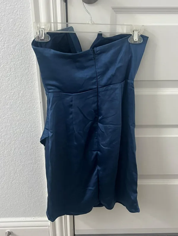 Saints + Secrets Blue Dress - Image 2