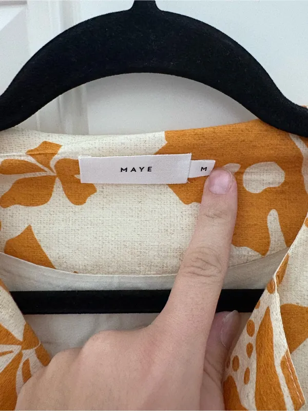 MAYE Poppy Midi Dress in Arizona Print Dress Size Medium - Image 3