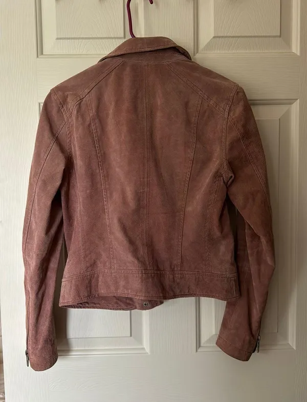 BLANK NYC Pink Suede Jacket - Image 4