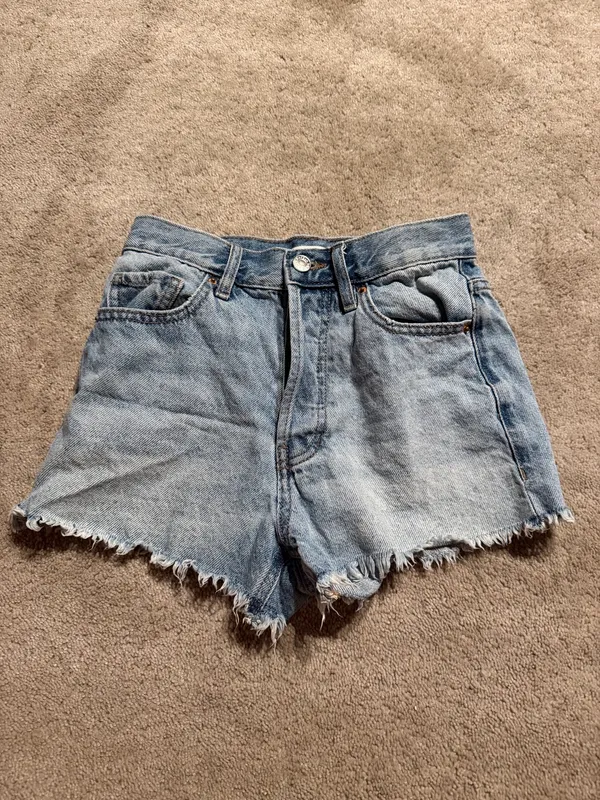 PacSun Vintage High Rise Denim Shorts – Size 23 - Image 2