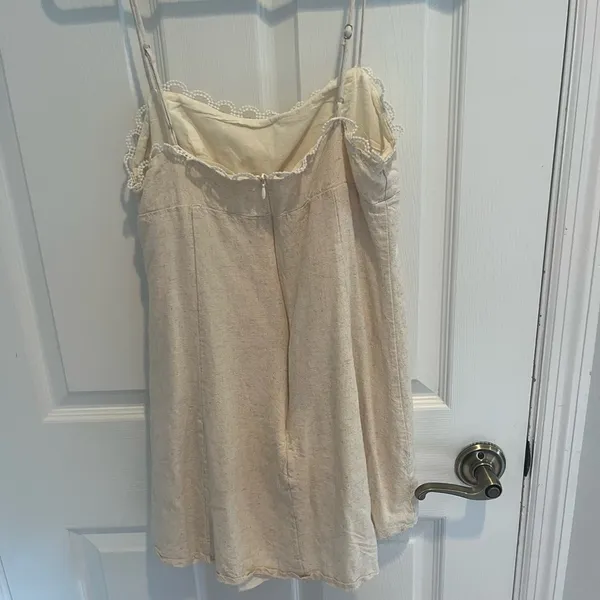 White and Floral Dresses Size M - Image 3