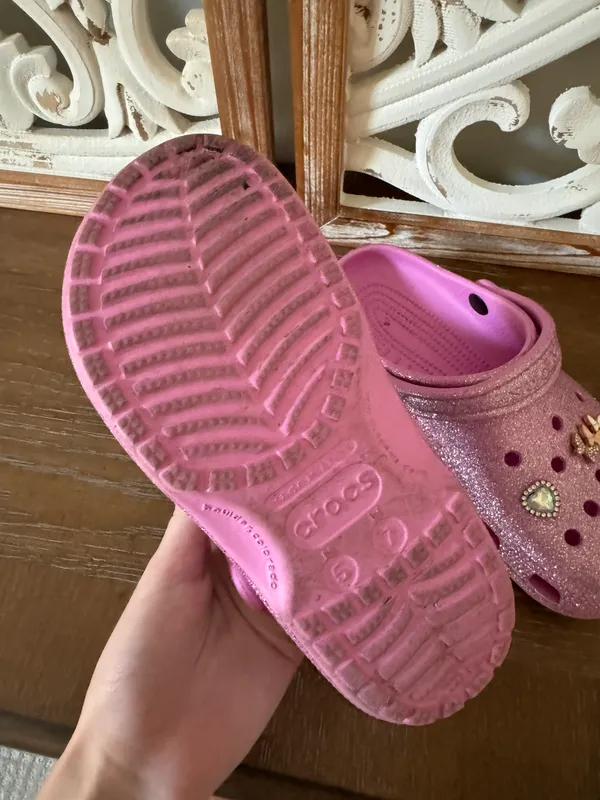 Crocs sparkly pink - Image 3